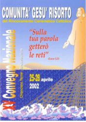 Sulla tua Parola getterò le reti – 2° Insegnamento Convegno Internazionale 2002