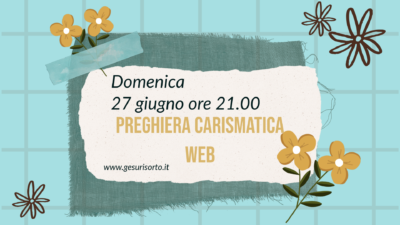 Preghiera carismatica Web