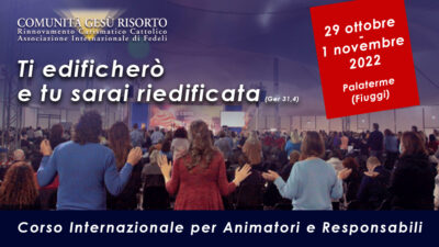 Corso Internazionale Animatori e Responsabili 2022