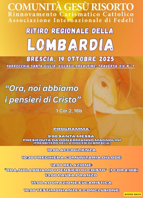 Ritiro Regionale della Lombardia